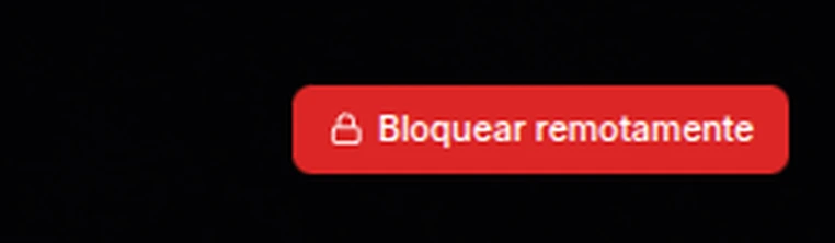 Botão de bloqueio remoto